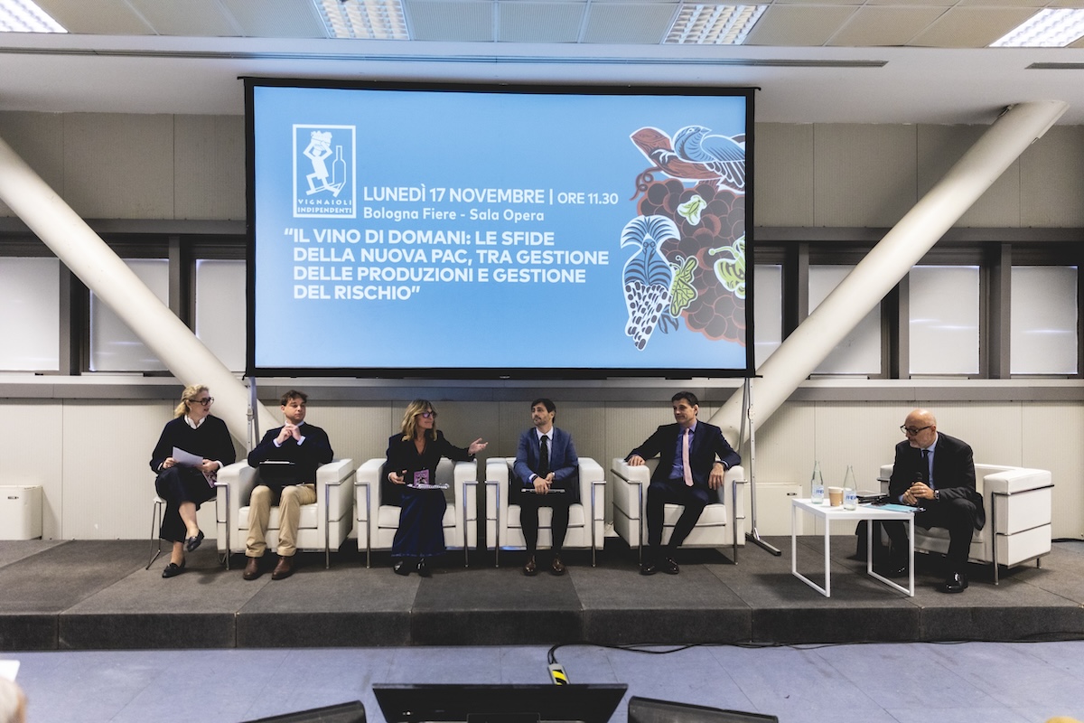 Un momento del convegno su Pac, gestione delle produzioni e gestione del rischio